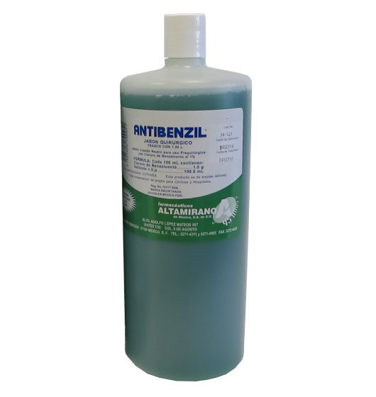 Jabón quirúrgico de 1 Lt.